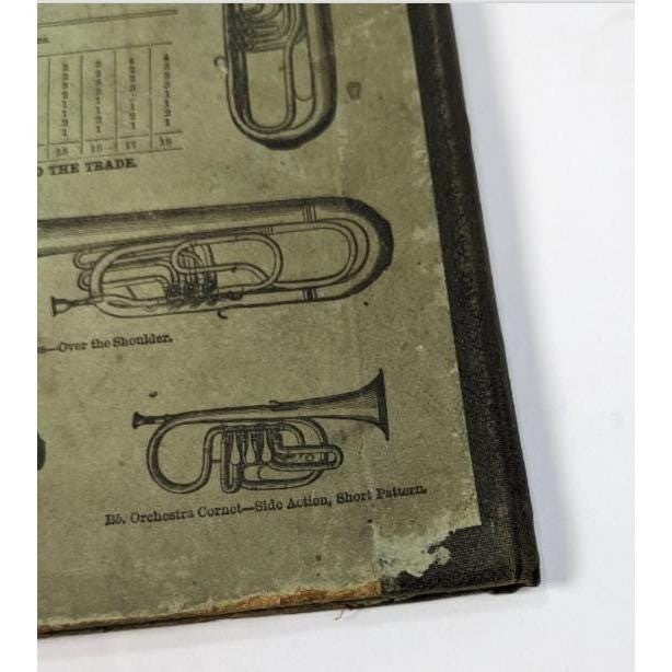 Antique 1865 Technical Studies for the Piano Forte Music Book