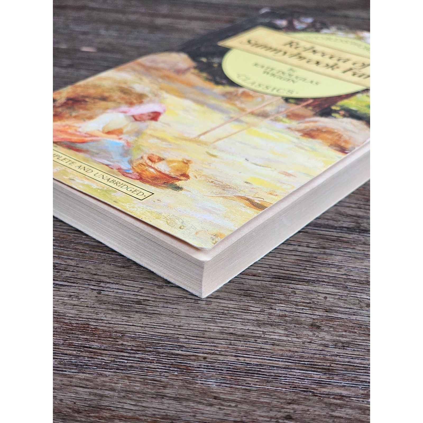 Rebecca of Sunnybrook Farm Wordsworth Classics Paperback Book