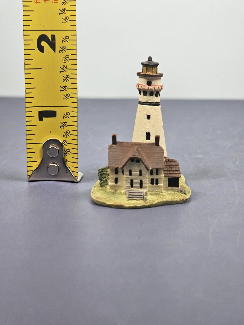 Lenox Miniature Lighthouse Thimble Figurine Grosse Point