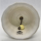 Royal Westminster Butterfly Bell Floral Gold Trim Vintage