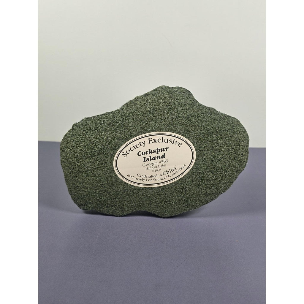 Harbour Lights Cockspur Island Lighthouse #508 w/ COA 1998