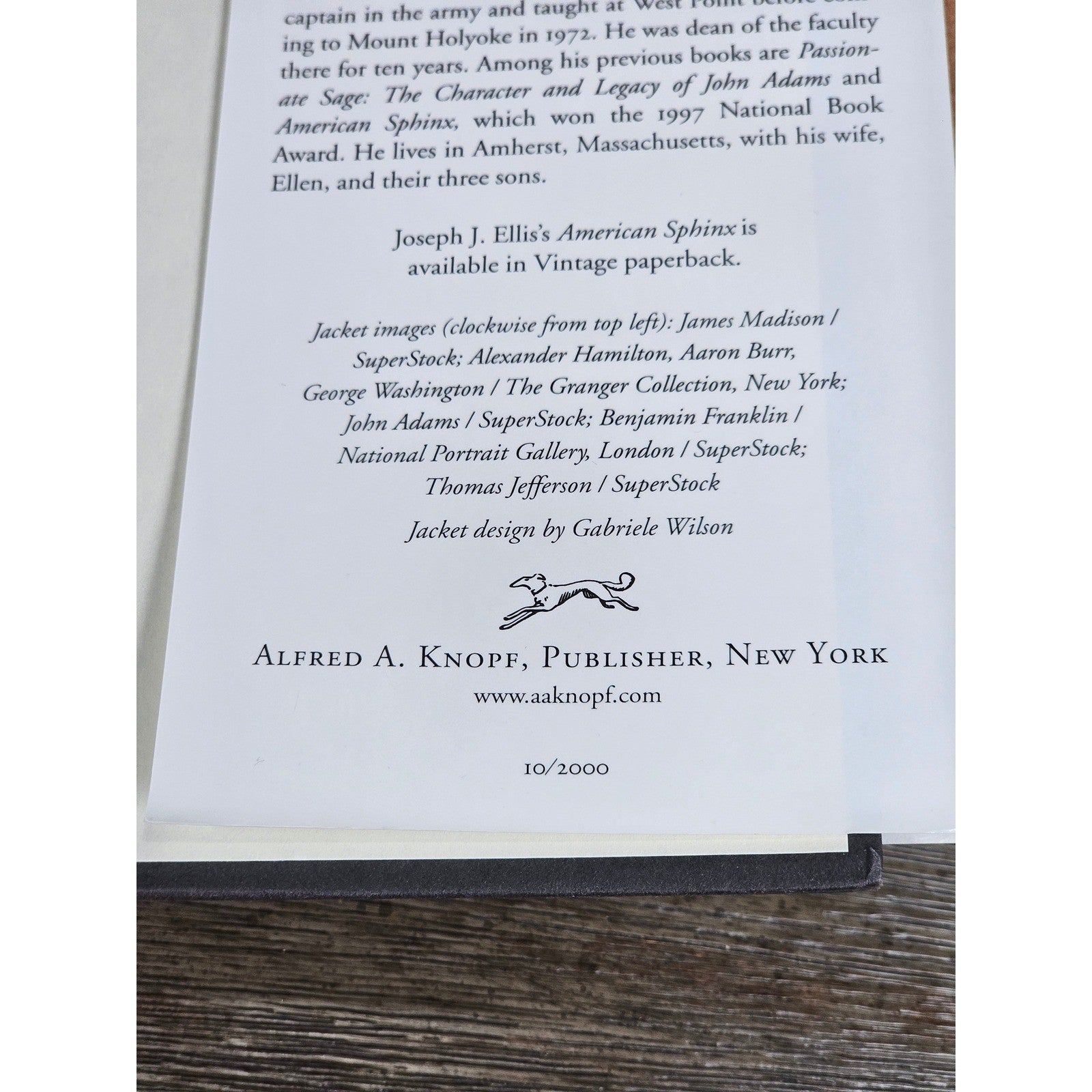 Founding Brothers Revolutionary Generation HC 2000 Ellis