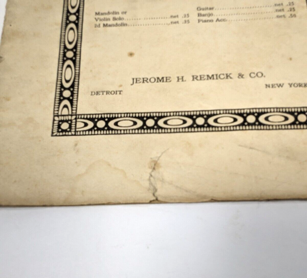 Antique 1916 Mandolin & Guitar Collection No. 17a – Louis Tocaben