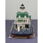 Lefton Bridgeport Harbor Lighthouse Lost Lights w/ Box COA