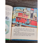 Tuggy the Tugboat 1975 Library Ed Wonder Books HC Used