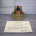 Danbury Mint Block Island Lighthouse Figurine COA 7 Inch Base