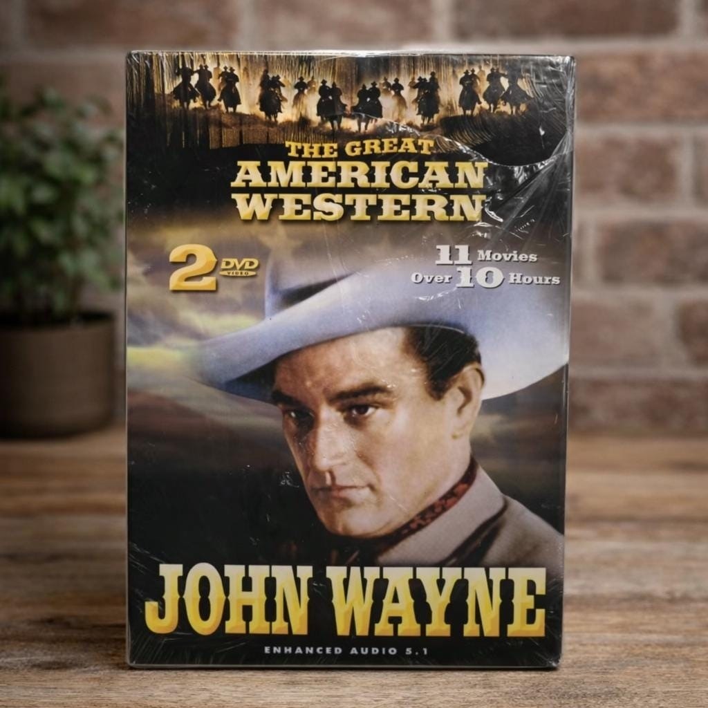 John Wayne Western DVD Set 2 Disc 11 Movies Sealed 2003
