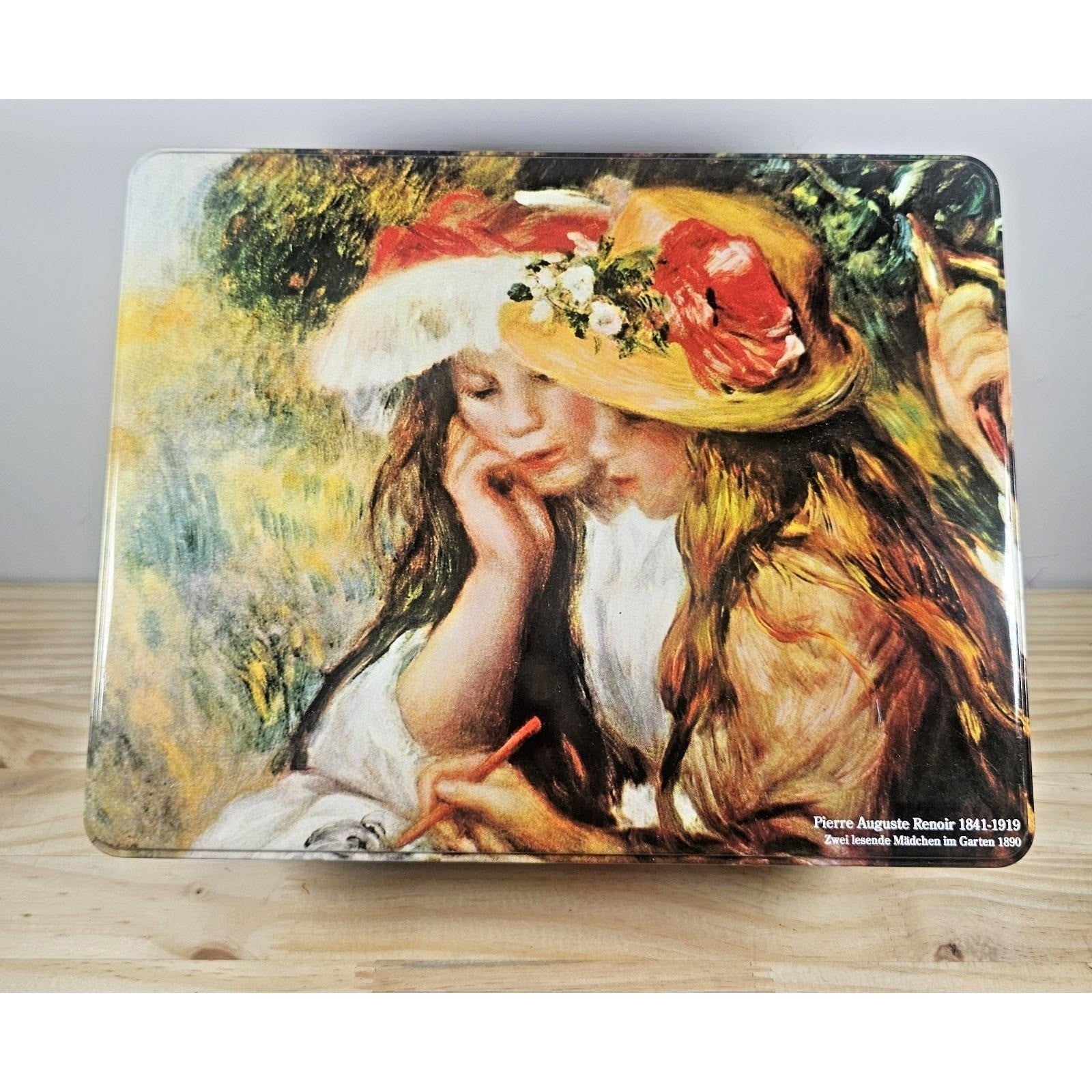 Lebkuchen Schmidt Renoir Tin Box Pierre Auguste Vintage