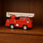 Vintage Tonka Snorkel Fire Truck 18" Pressed Steel Ladder Truck