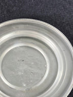 MCM Vintage BW Buenilum Hand Forged Hammered Aluminum Plate 6 1/2" Collectible