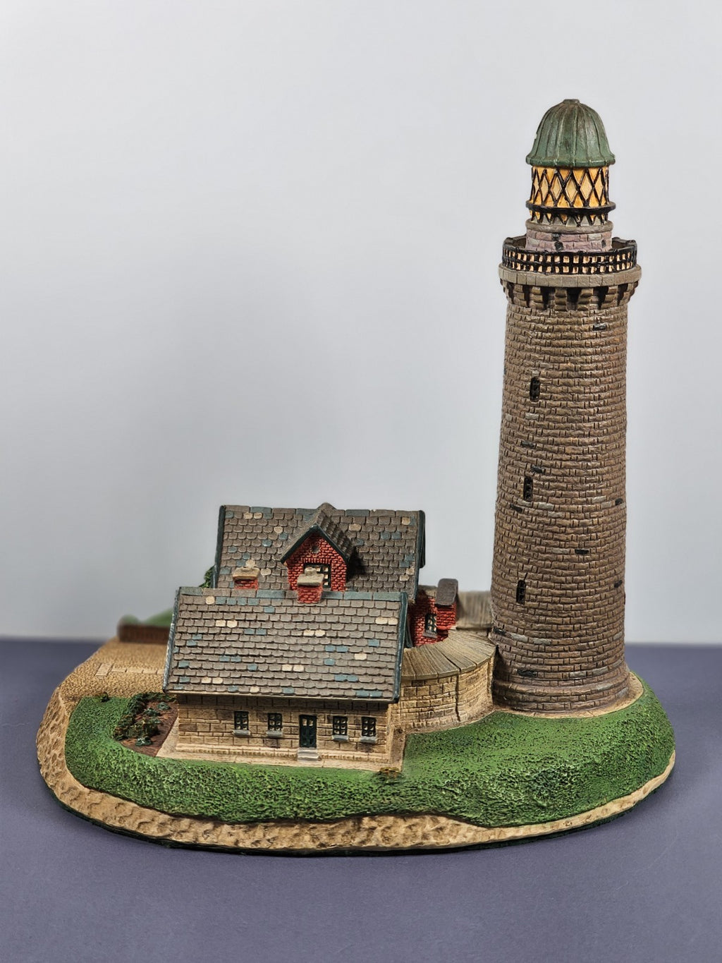 Lodbjerg Lighthouse Western Jutland Denmark The Danbury Mint 1994 Sculpture