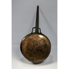 Vintage Copper Saute Pan French Style Copper Pan Wrought Iron Handle