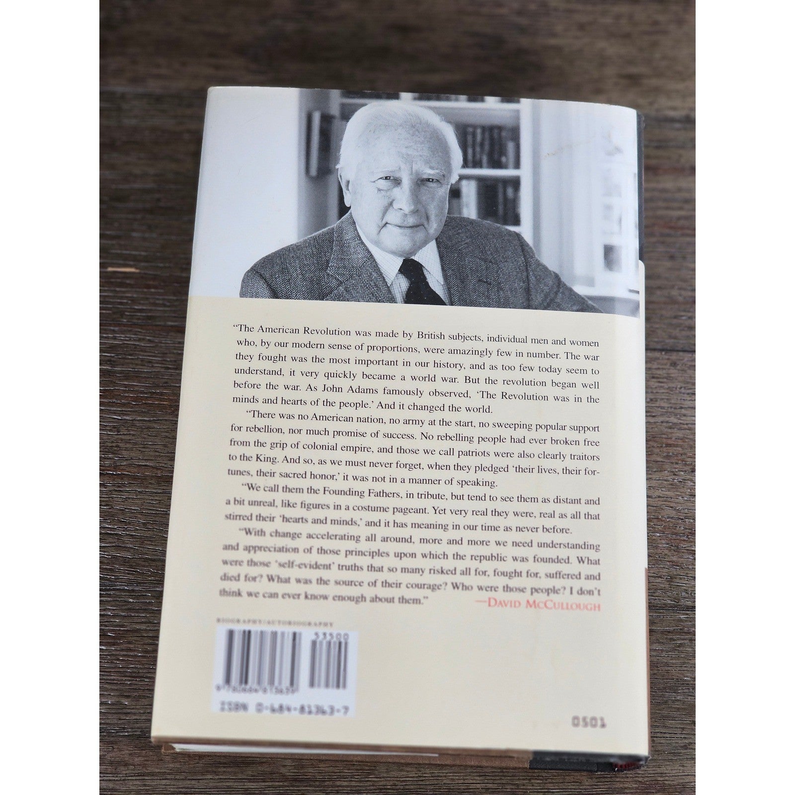 John Adams by David McCullough 2001 HC DJ Simon & Schuster