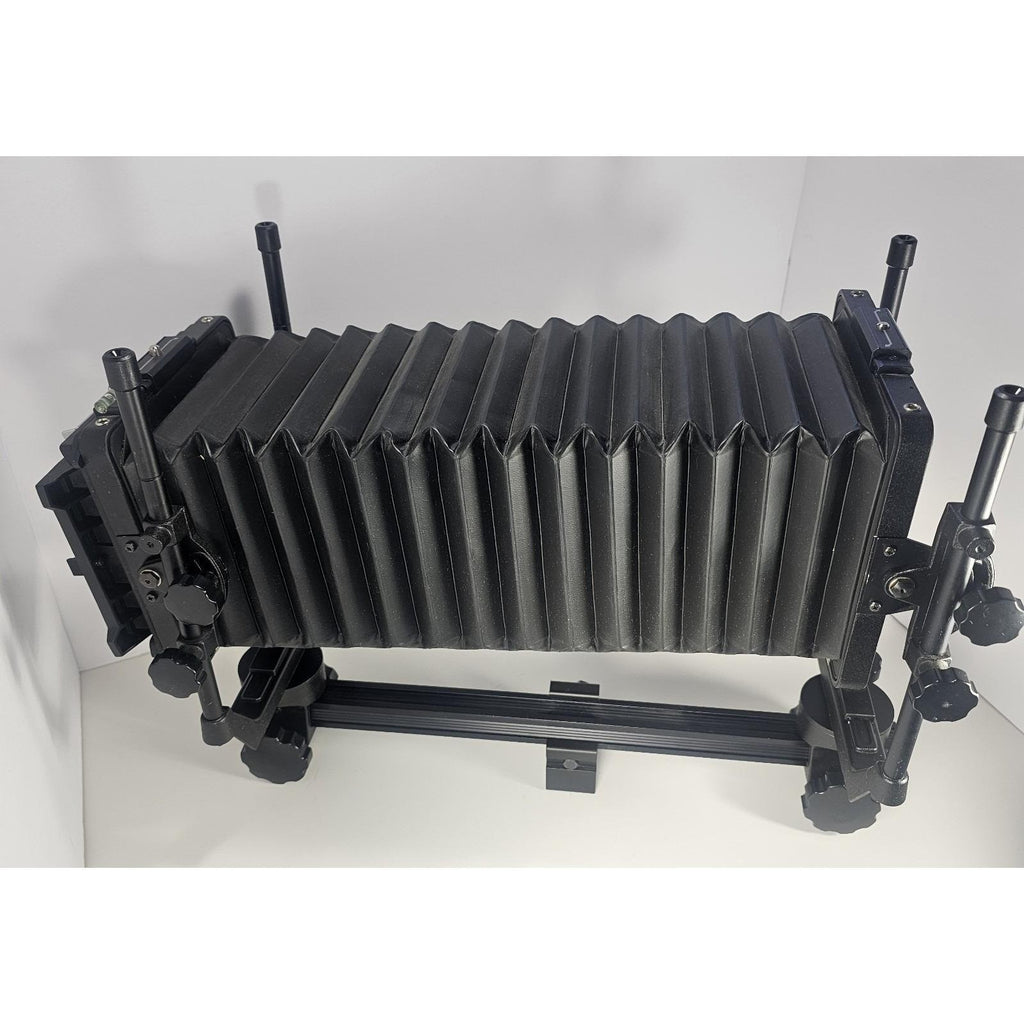 Calumet 4x5 Monorail View Camera w Film Holders & Lens Board