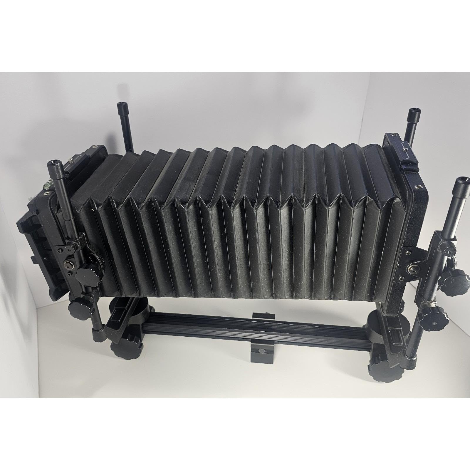Calumet 4x5 Monorail View Camera w Film Holders & Lens Board