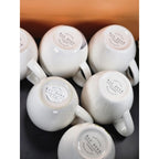 Vintage Rae Dunn Halloween Mug Set of 6 Ceramic Witch Theme Cups