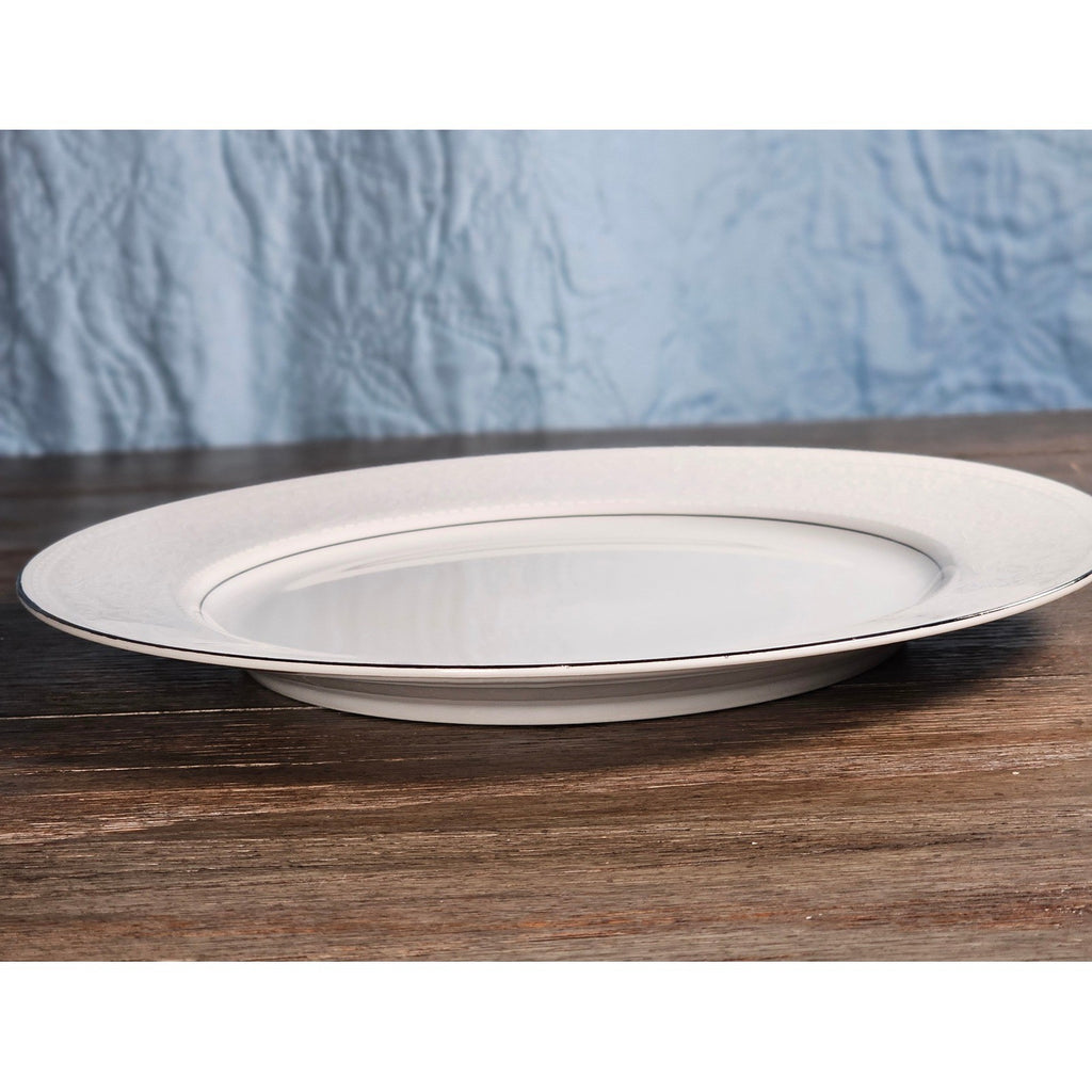 Mikasa Bridal Lace 10 Inch Dinner Plate White Fine China Japan