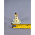 Vintage Minots Lighthouse Thimble Miniature Lighthouse Collectible