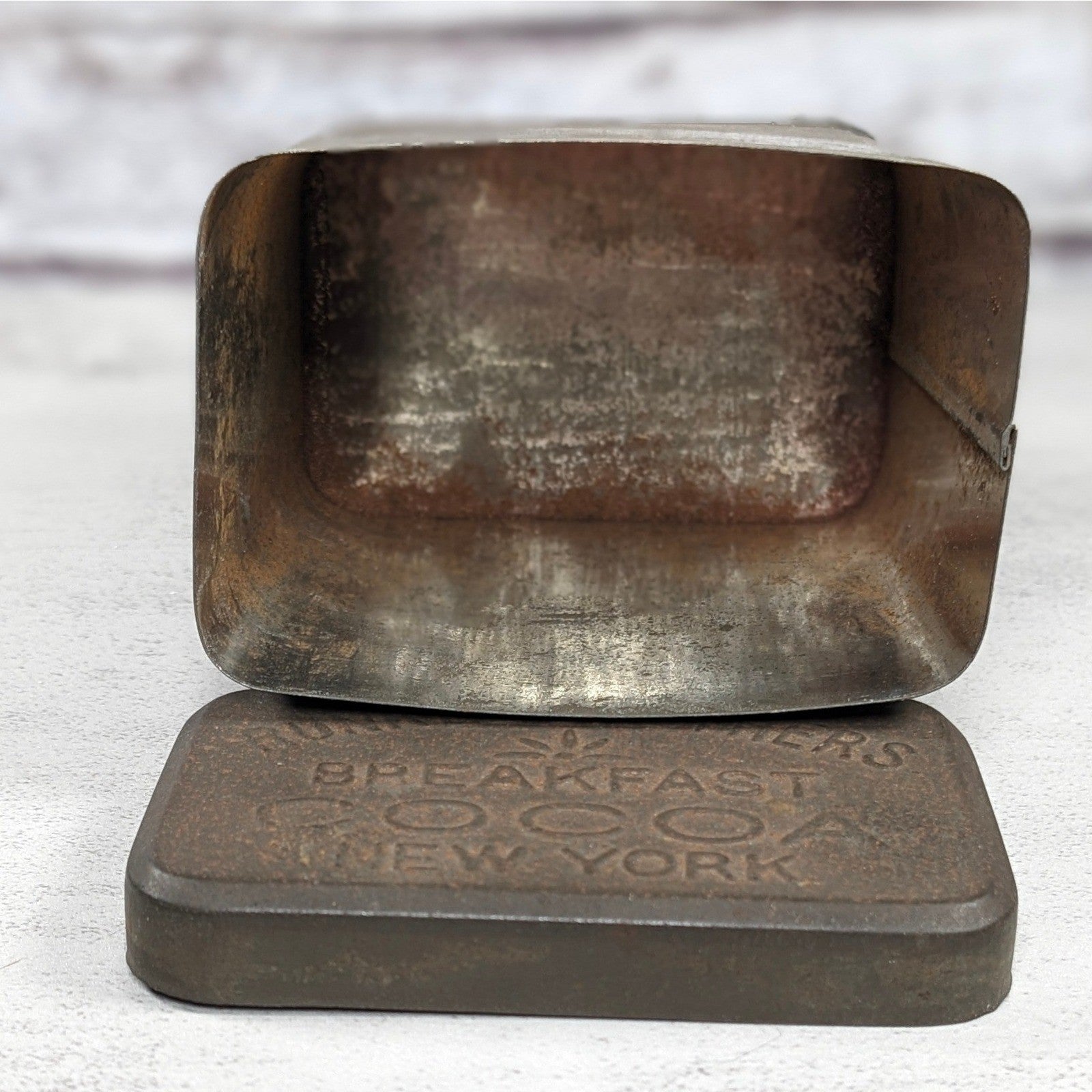 Antique Runkel Brothers Breakfast Cocoa Tin York PA