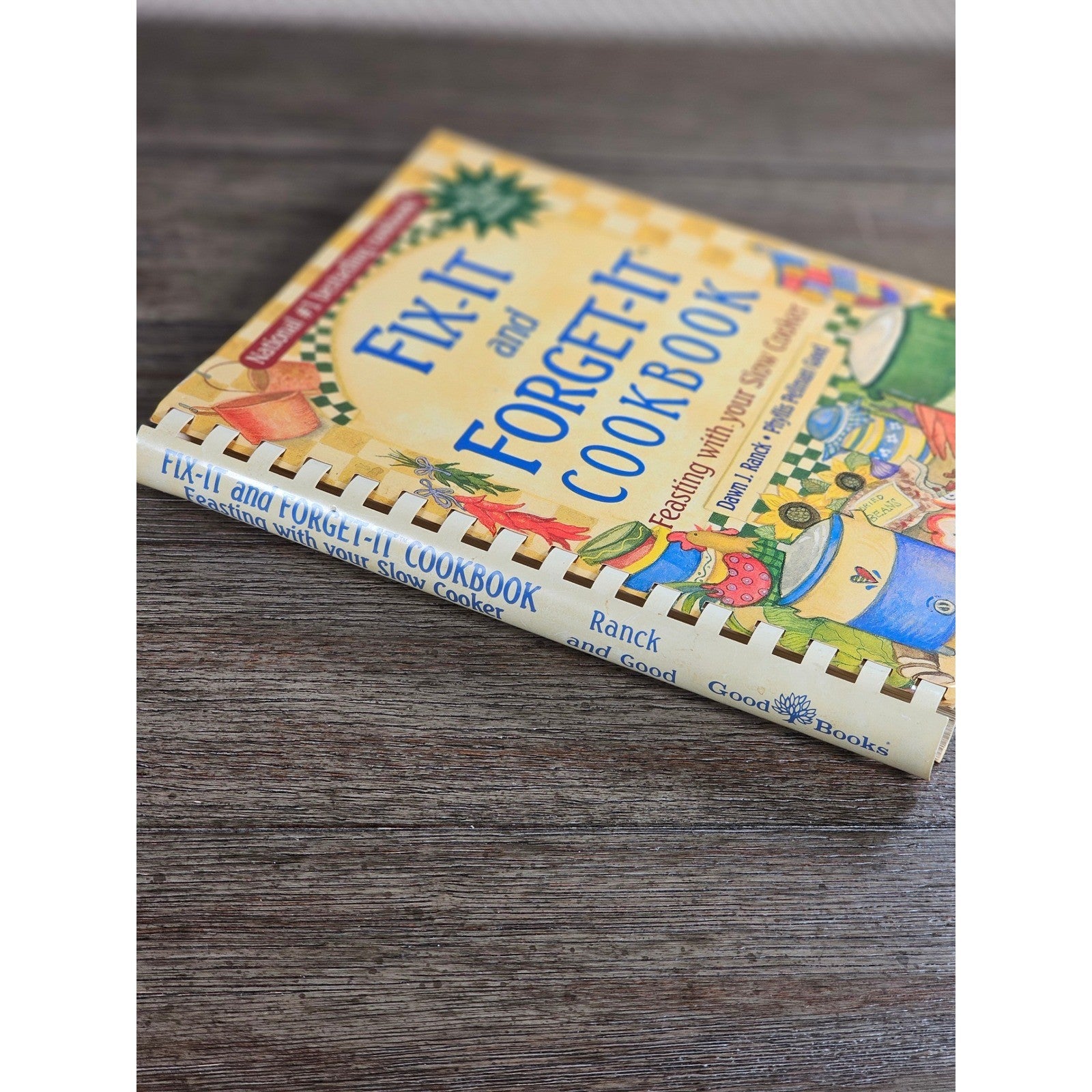 Fix-It and Forget-It Cookbook Spiral Bound Slow Cooker Recipes NYT Bestseller