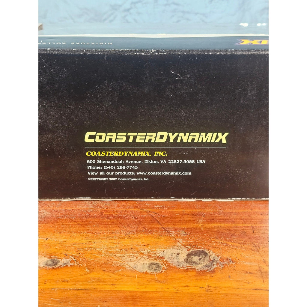 Statix Cannonball Roller Coaster Train Model 1:48 Coasterdynamix