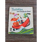 Vintage 1962 Twinkles and Sanford's Boat Whitman Hardcover Book