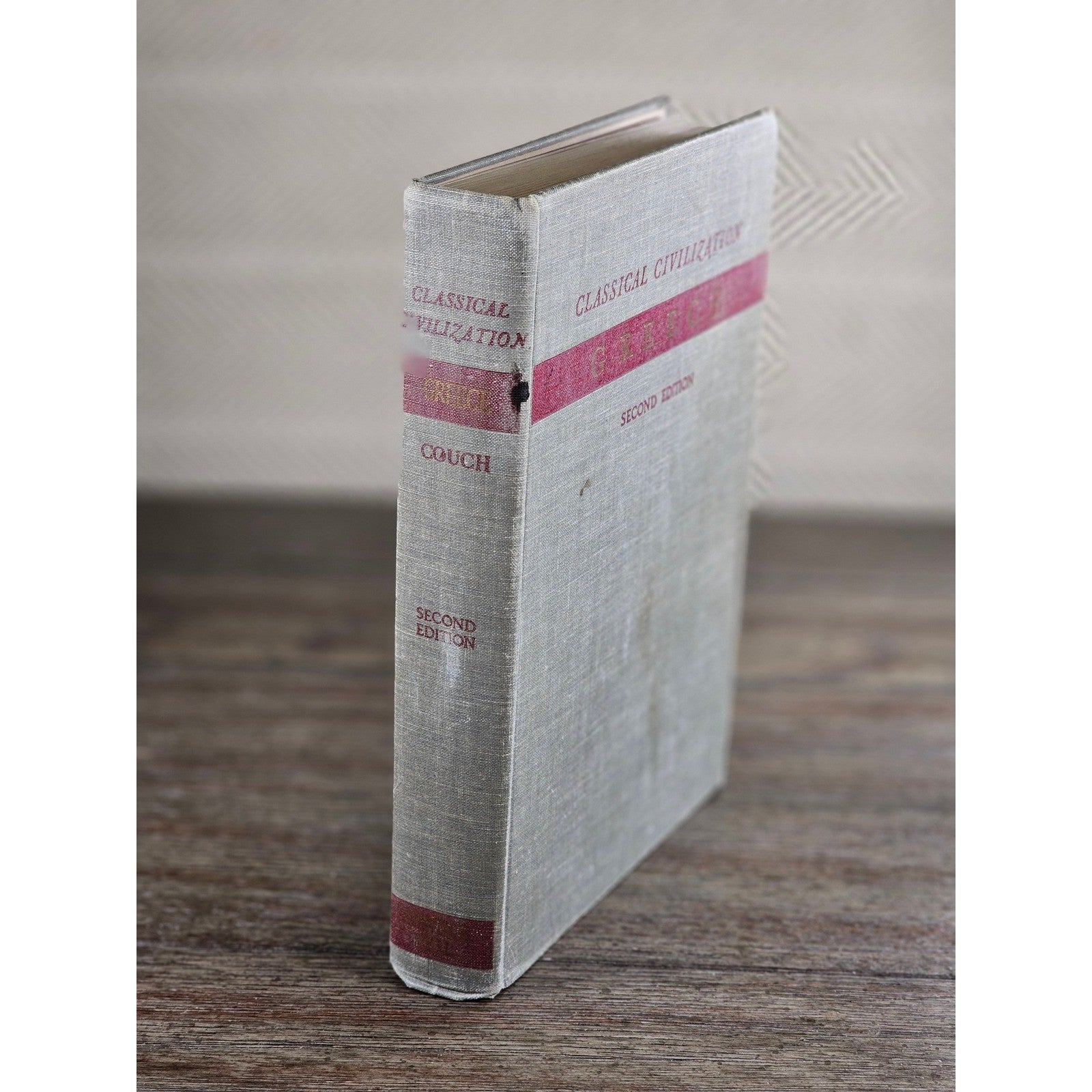 Classical Civilization Greece 2nd Ed 1951 Couch Geer Hardcover