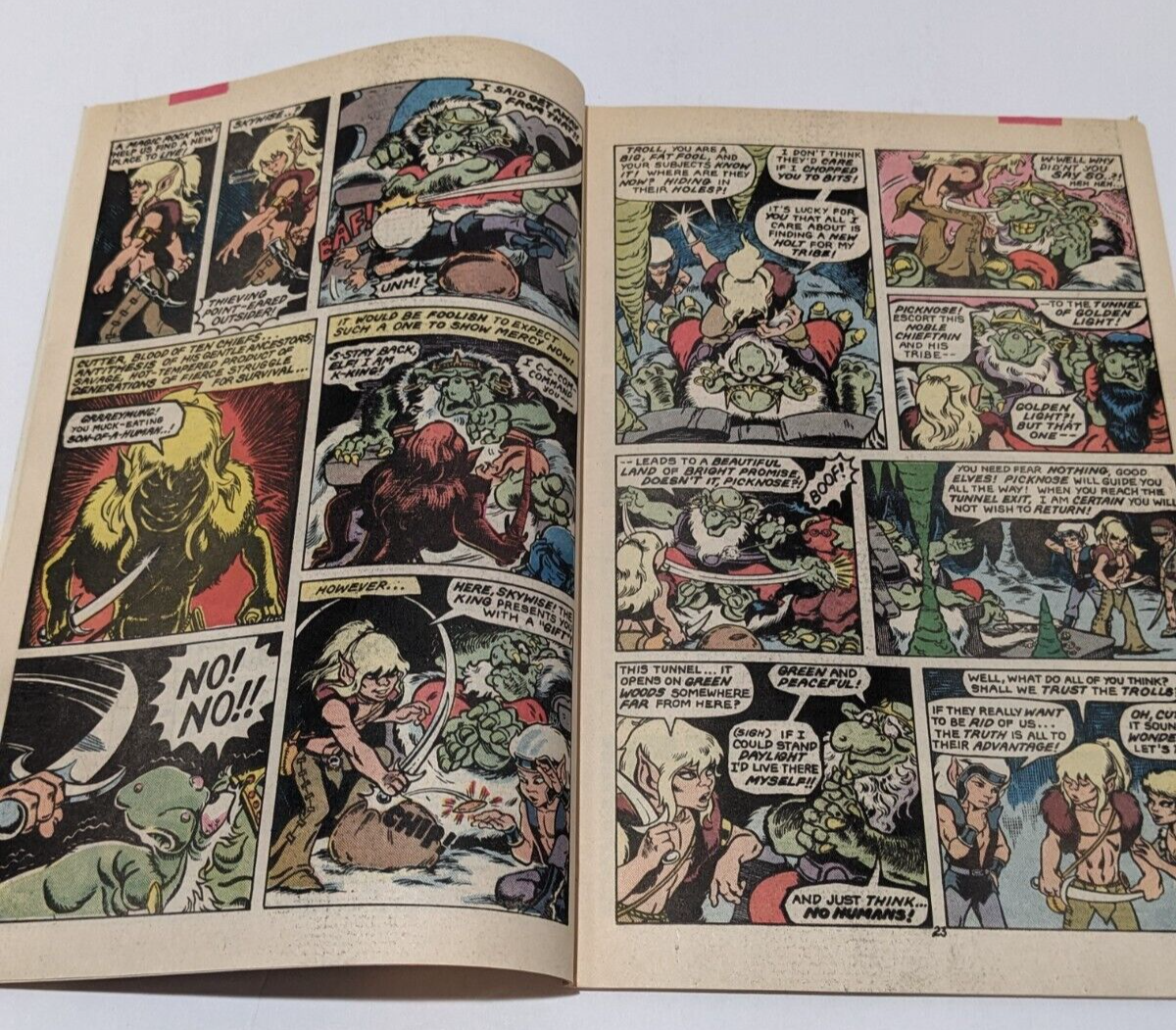 Lot of 5 ElfQuest and ElfQuest Hidden Years Comics