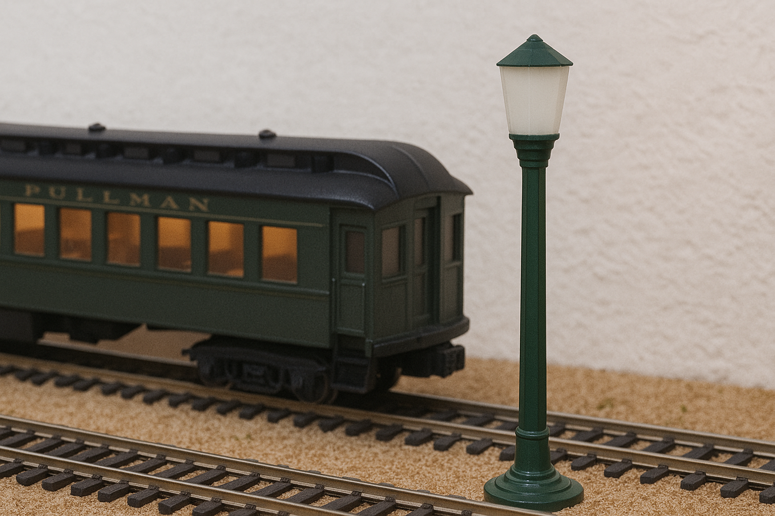 Colber Manufacturing Boulevard Lamp with Lit Globe & Original Box Not Tested