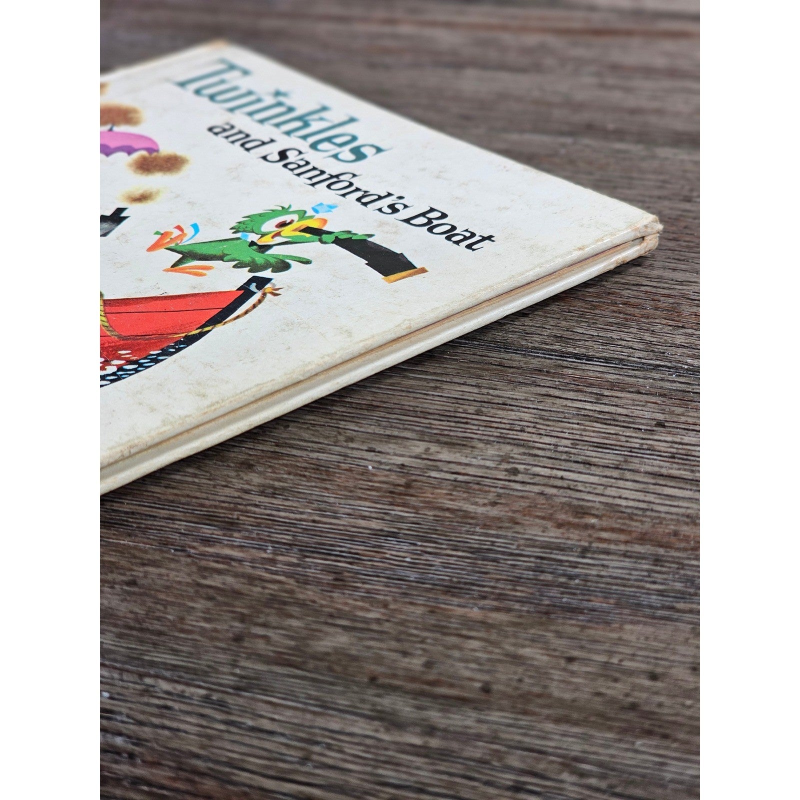 Vintage 1962 Twinkles and Sanford's Boat Whitman Hardcover Book