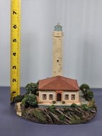Danbury Mint Calaburras Lighthouse Spain Historic International Lighthouses