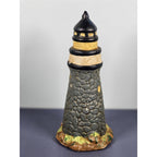 KS Collection Lighthouse Figurine Rock Texture Coastal Decor