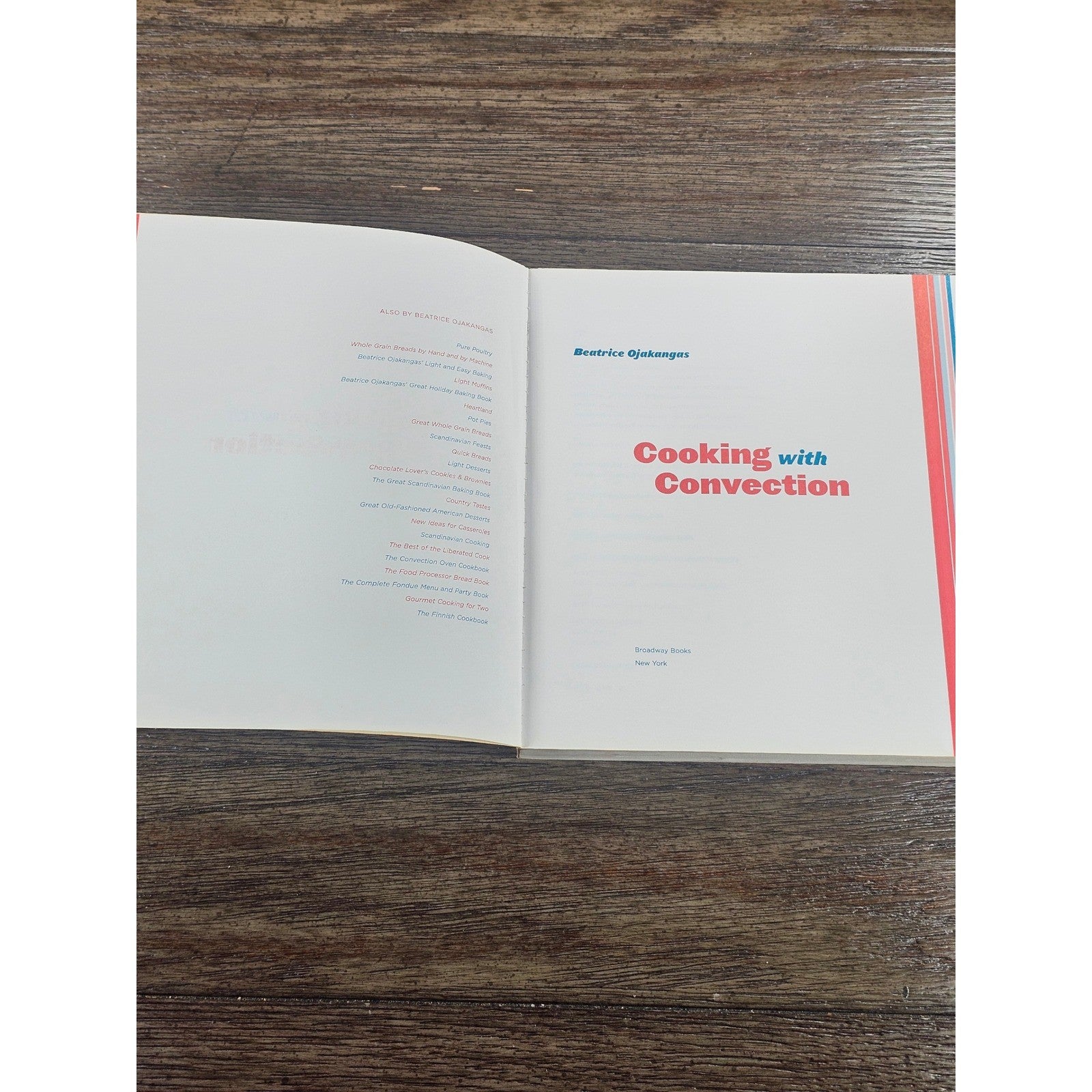 Cooking with Convection Cookbook 2005 Beatrice Ojakangas 150 Recipes