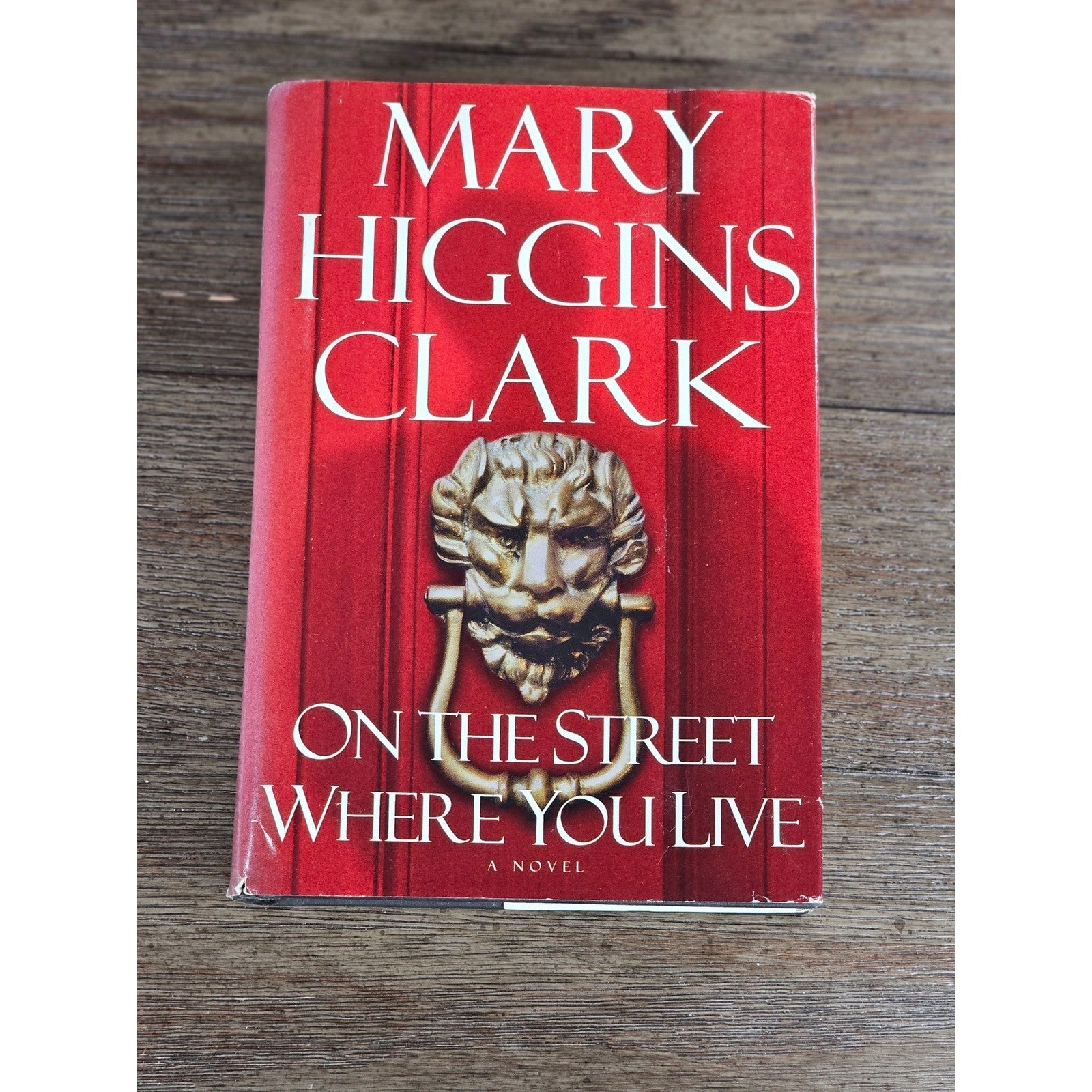 On the Street Where You Live – Large Print Hardcover, 2001