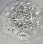 Set of 2 Anchor Hocking Footed Teardrop  Dot #920 Bowl 1960s