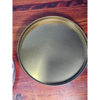 Vintage Classic Car Cookie Tin Empty Round Metal Motorcars from the Classic Era