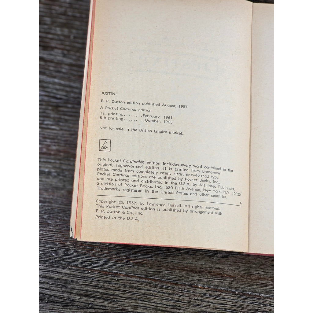 Lawrence Durrell Alexandria Quartet Paperbacks 1961 Vintage Set