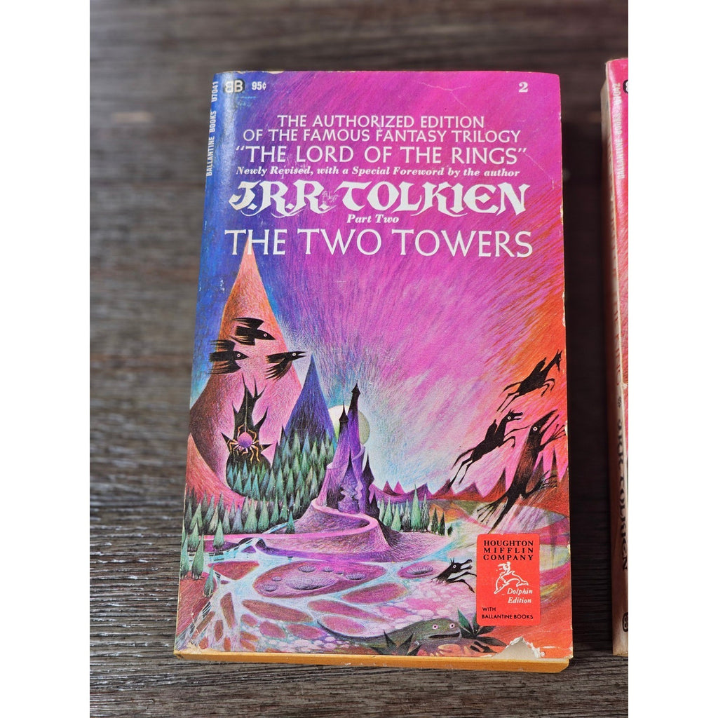 1965 Lord of the Rings Boxed Set Ballantine Paperback Trilogy