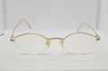 Essence Essentials 2008 Gold/Silver Woman Eyeglasses Half-Rim 48 21 140mm w/case