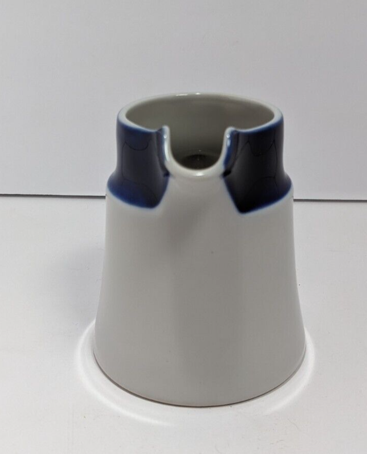 Vintage Noritake Stoneware Primastone Fjord Creamer Cobalt Blue