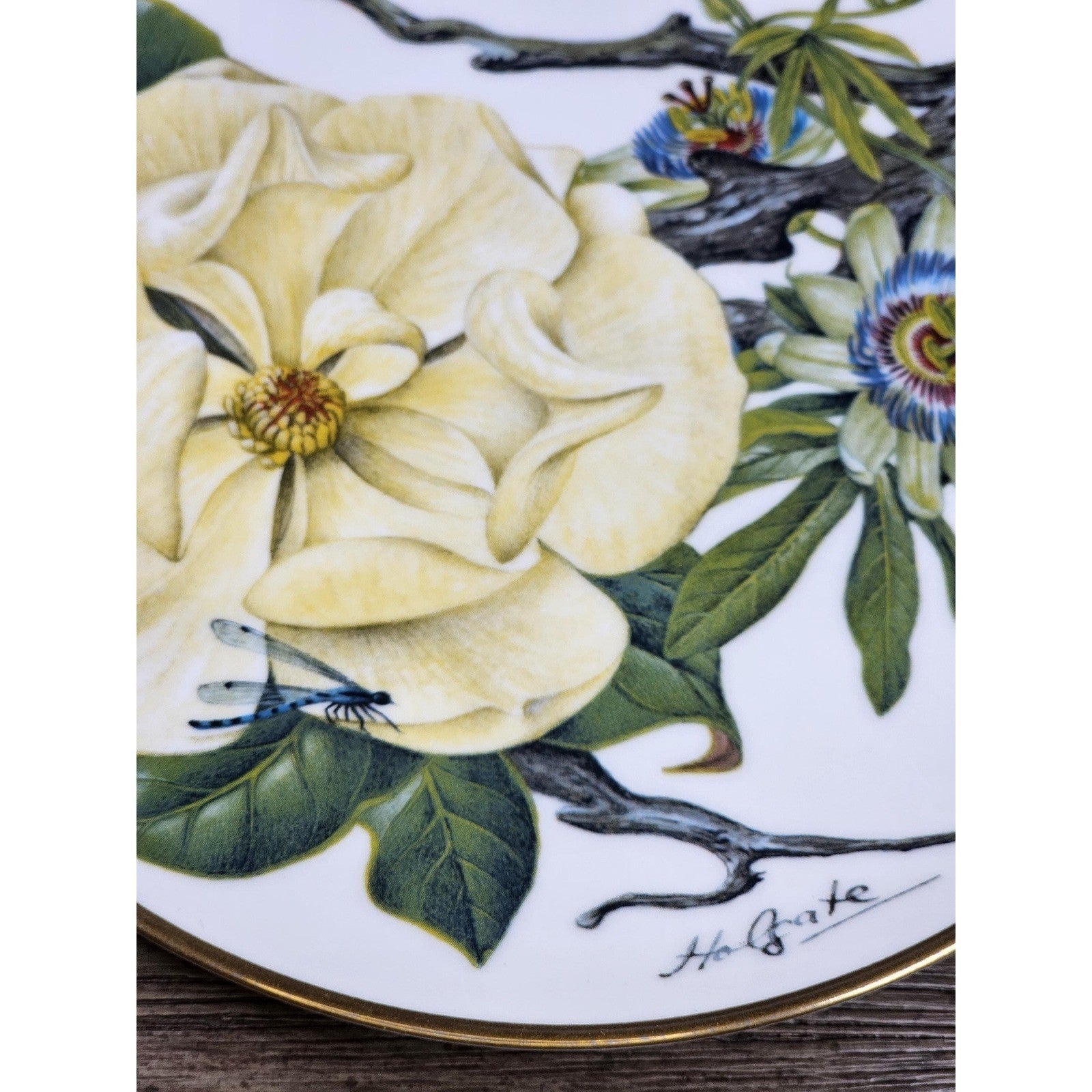 Franklin Mint Mississippi Delta Wildflowers Plate 1978