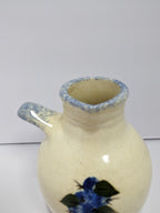 Stoneware Vase With Blueberries