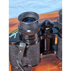 Vintage Tasco Zip 7x35 Binoculars with Case Fully Coated Optics