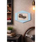 Vintage Panhard & Levassor 1912 Automobile Wall Plaque 11.5 x 8