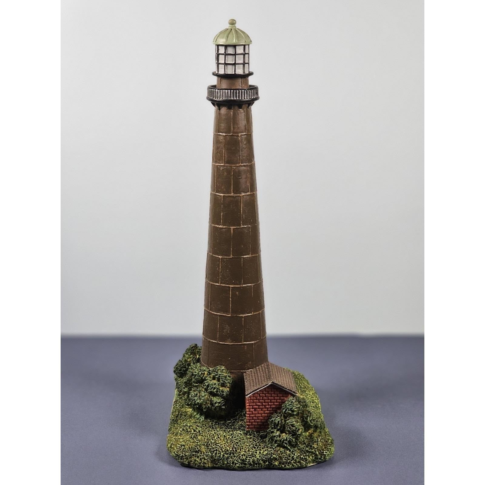 Lefton Point Bolivar Lighthouse Figurine 1990 Coastal Decor