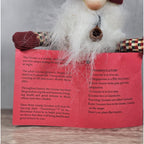 Winter Gnome Shelf Sitter Rustic Christmas Decor 8 Inch