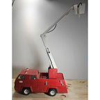 Vintage Tonka Snorkel Fire Truck 18" Pressed Steel Ladder Truck