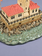 1993 DANBURY MINT CHICAGO HARBOR LIGHT HISTORIC LIGHTHOUSES