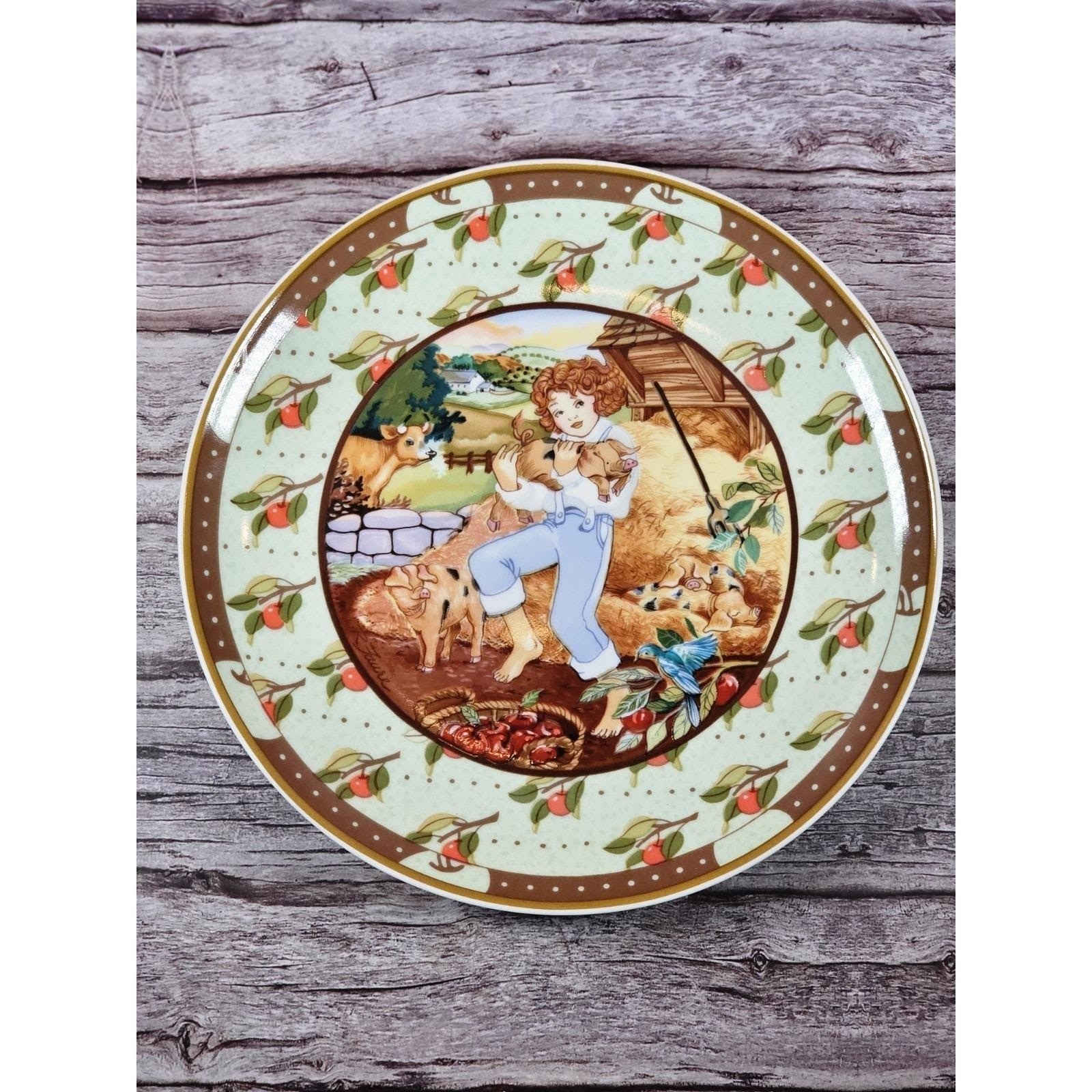 Villeroy & Boch Tom Tom the Piper's Son Collector Plate Germany 8 Inch
