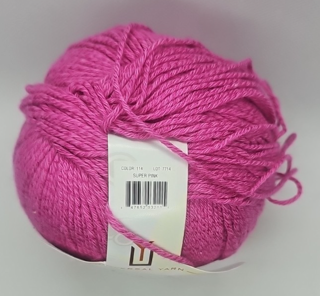 Universal Yarn Bamboo Pop Yarn - Super Pink